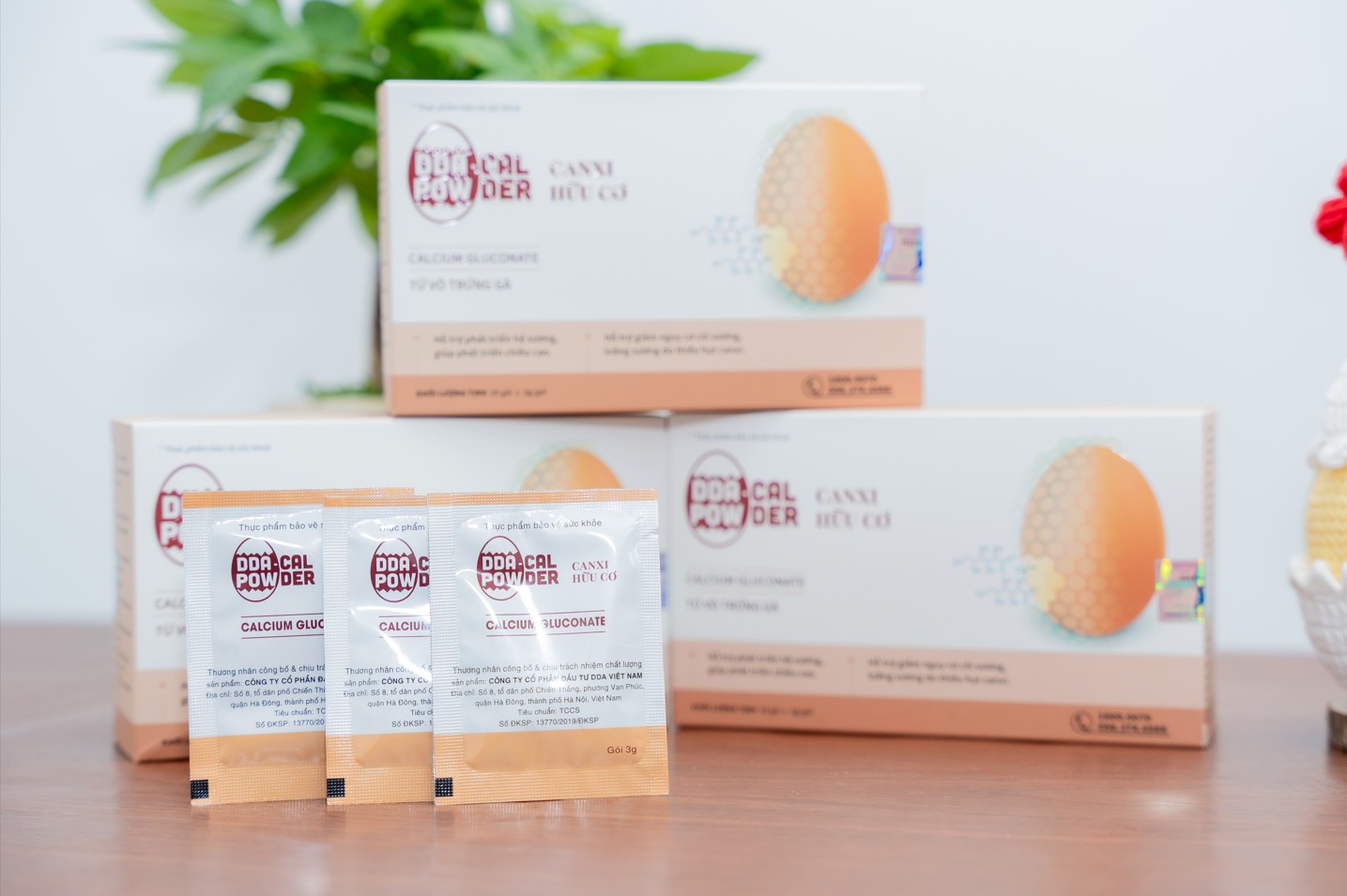 RA MẮT SẢN PHẨM CANXI HỮU CƠ DDA TỪ VỎ TRỨNG GÀ TINH KHIẾT TỚI 99.9%